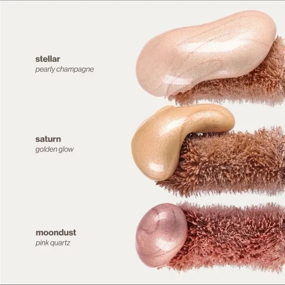 NIB Sunnies Face Glow On [Light Catching Liquid Highlighter] in SATURN - Picture 3 of 5